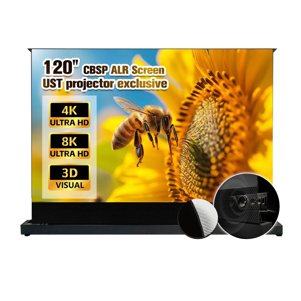 Julycode S Pro P Floor-Rising UST ALR Screen — 92"–150"