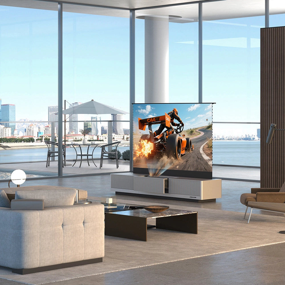 Julycode 4K UST Cinema System with ALR Screen & Smart Cabinet