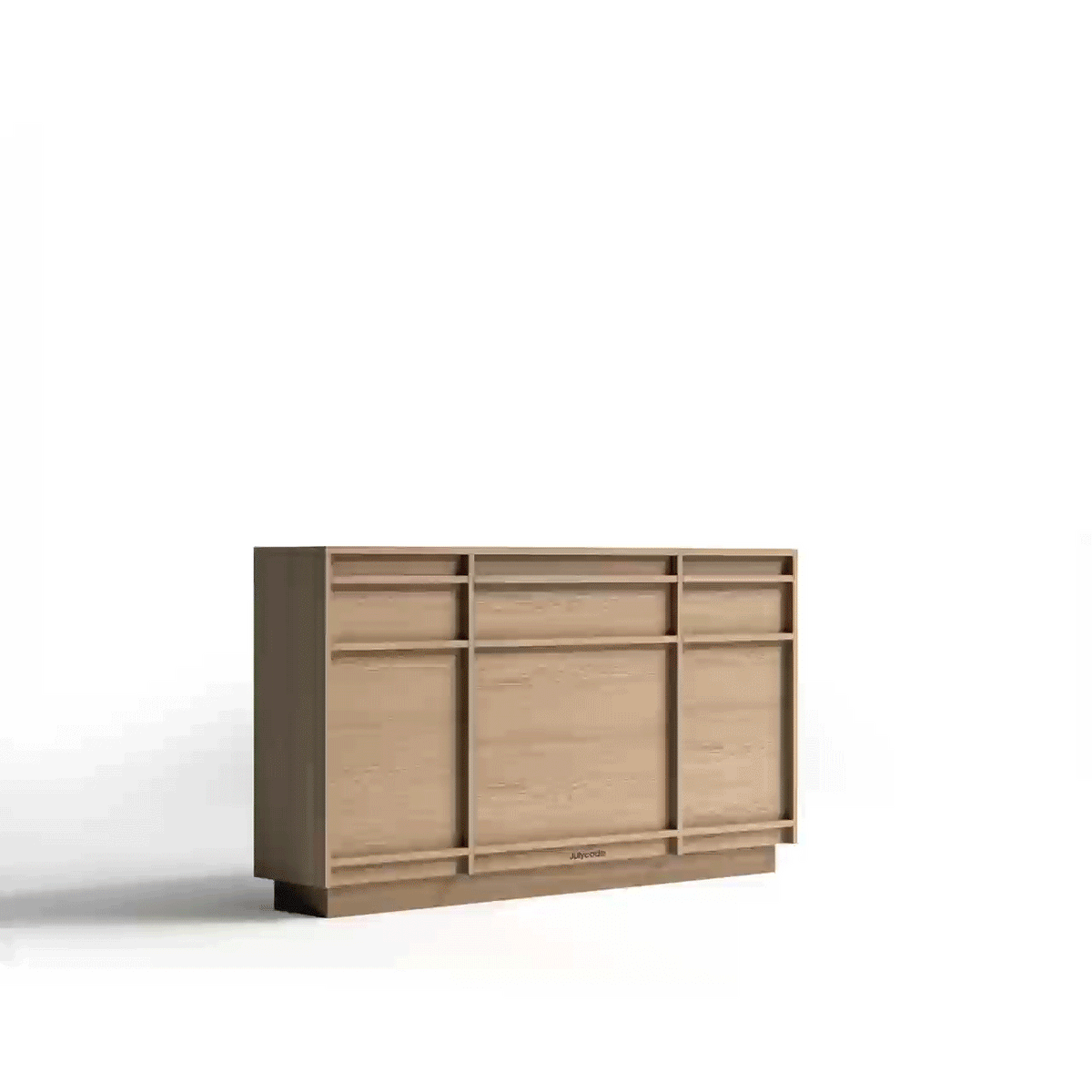 Julycode 55" One-Touch Motorized TV Lift Cabinet